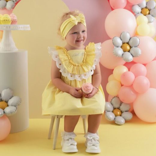 Picture of Little A Baby Girls 'Josephine' Lemon Dress