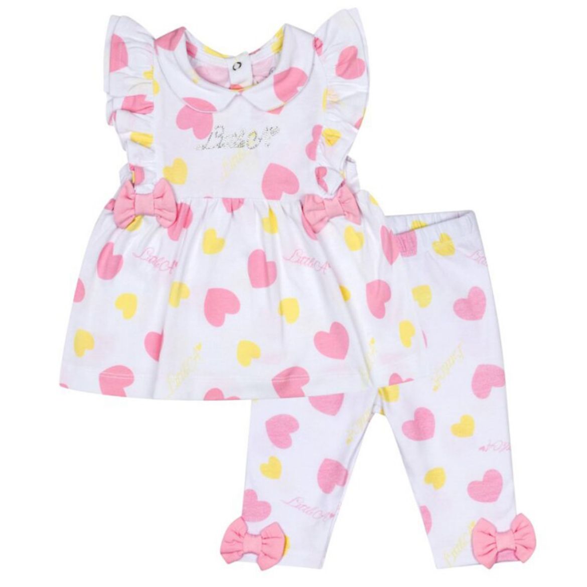 Picture of Little A Baby Girls 'Janice' Heart Legging Set