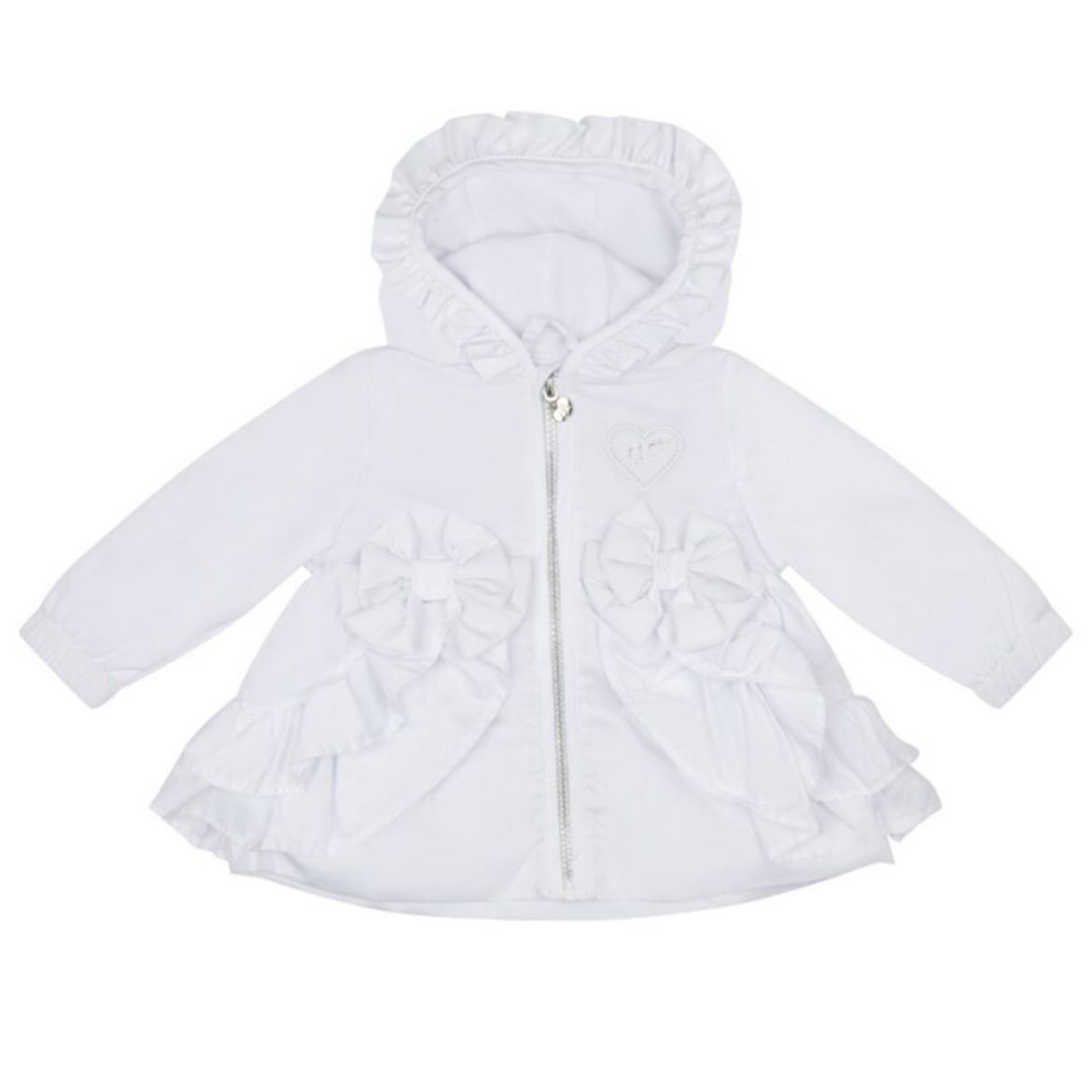 Picture of Little A Baby Girls 'Jillie' White Jacket