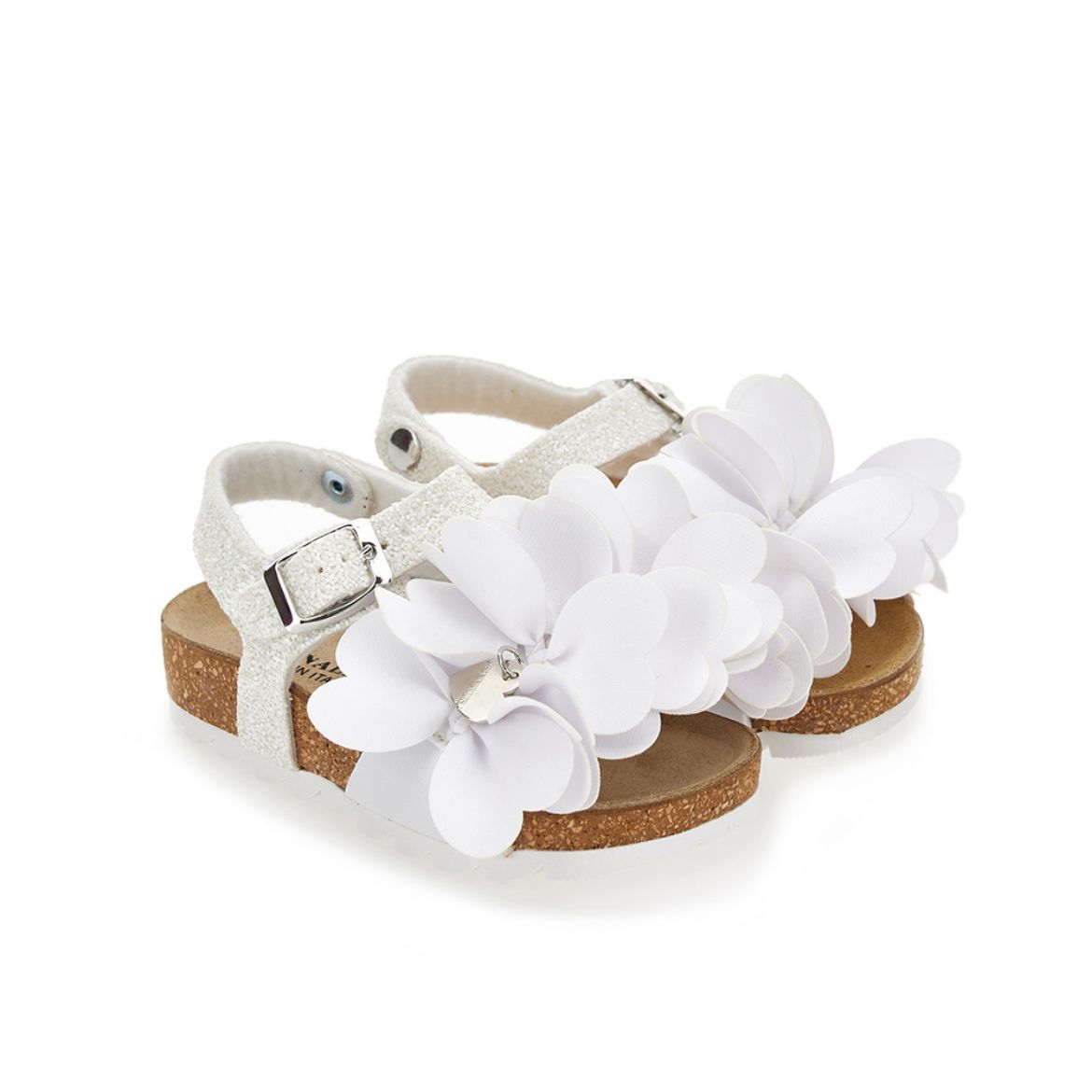 Picture of Monnalisa Girls White Sandals