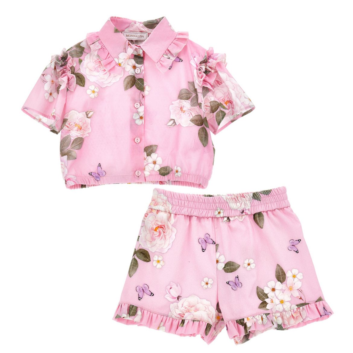 Picture of Monnalisa Rapunzel Shirt & Shorts Set