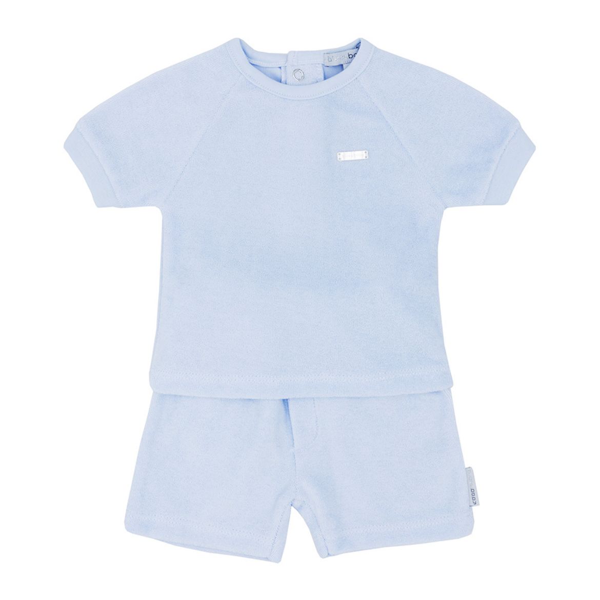 Picture of Blues Baby Boys Blue Towelling Short Set