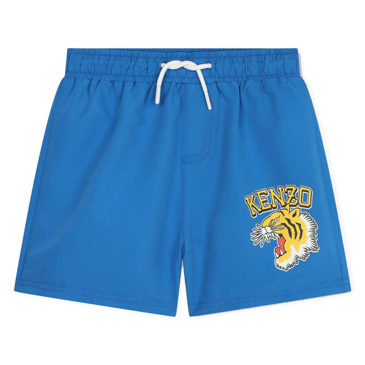 Picture of Kenzo Boys Blue Lion Swim Shorts