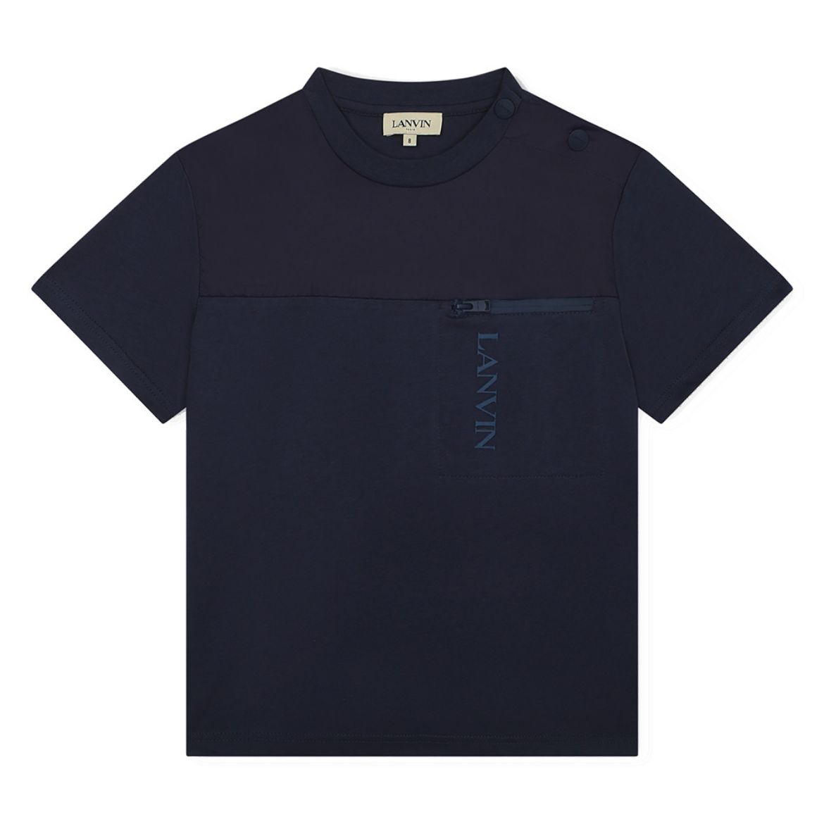 Picture of Lanvin Boys Navy T-shirt