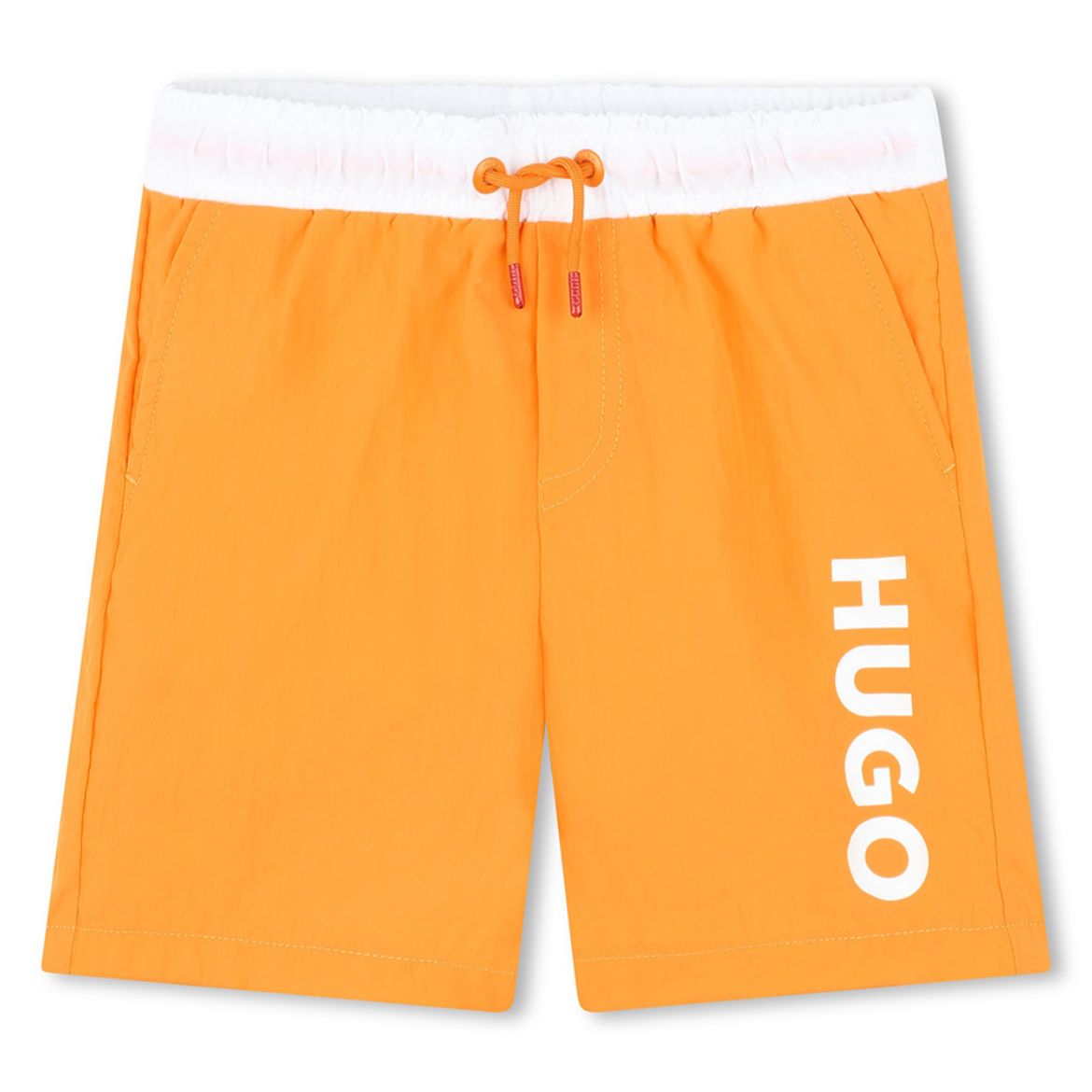 Picture of Hugo Boys Orange Swim Shorts