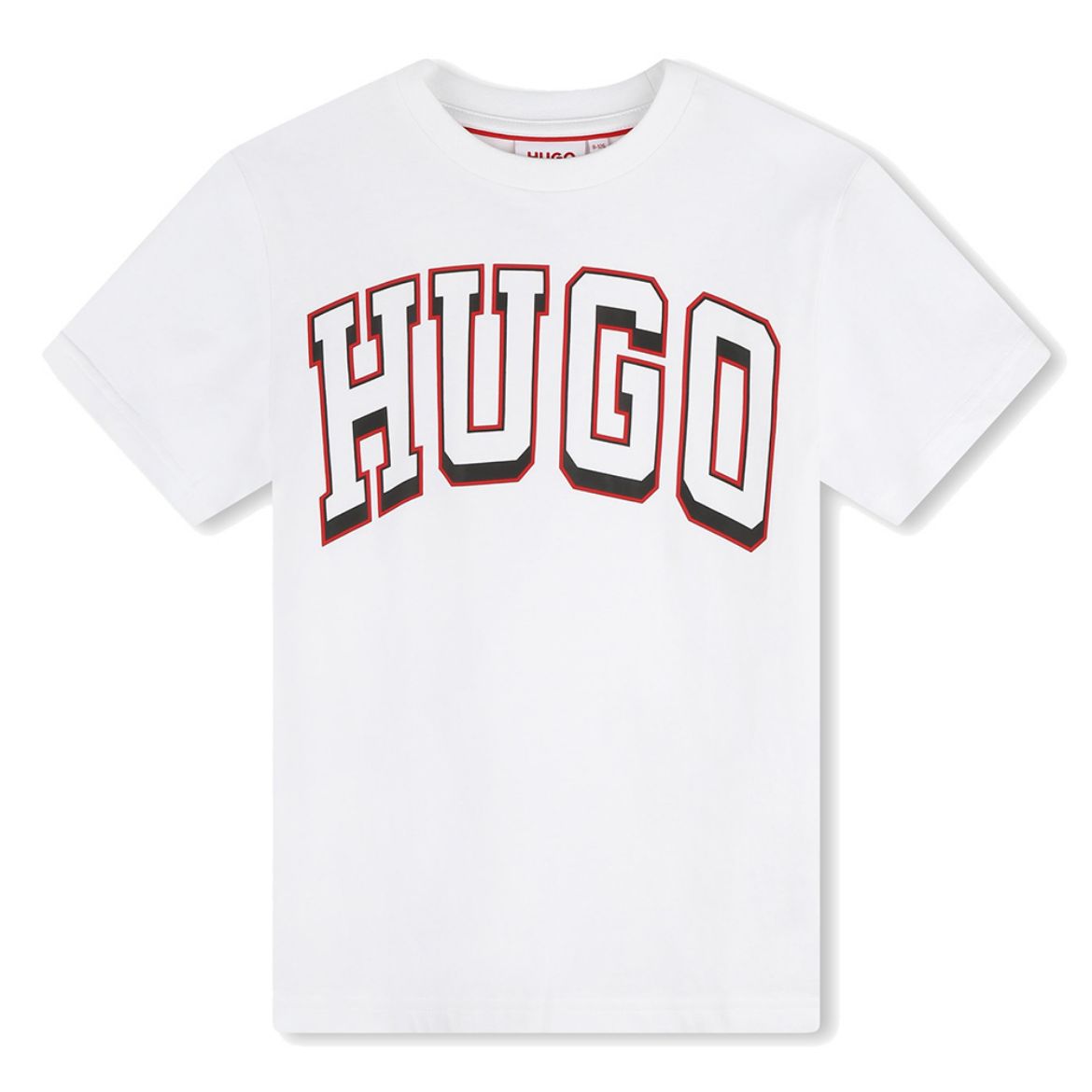 Picture of Hugo Boys White Varsity T-shirt