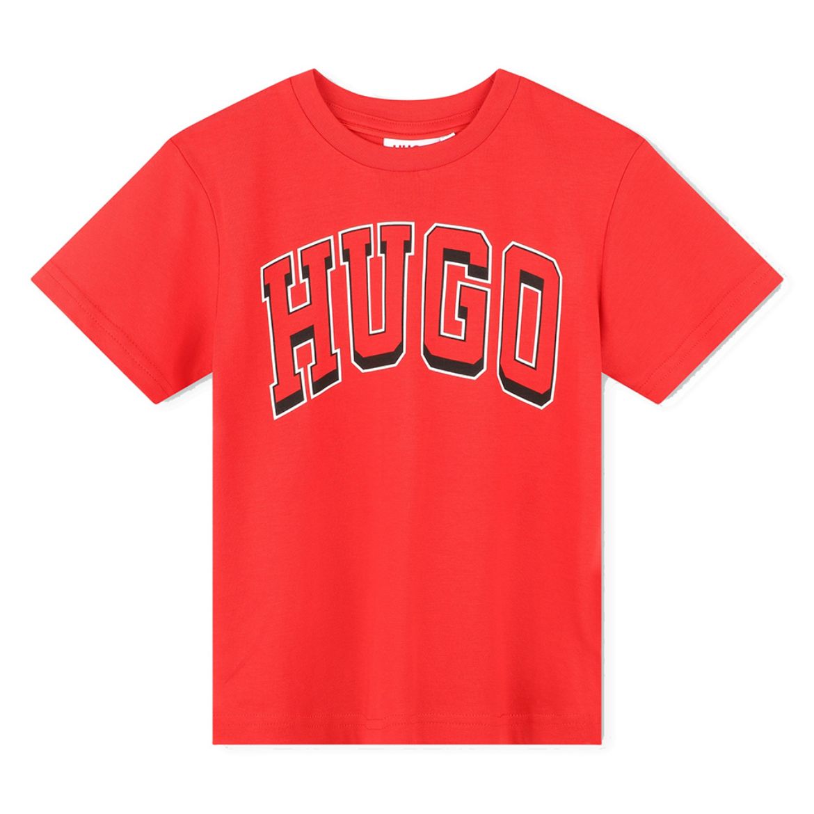 Picture of Hugo Boys Red Varsity T-shirt