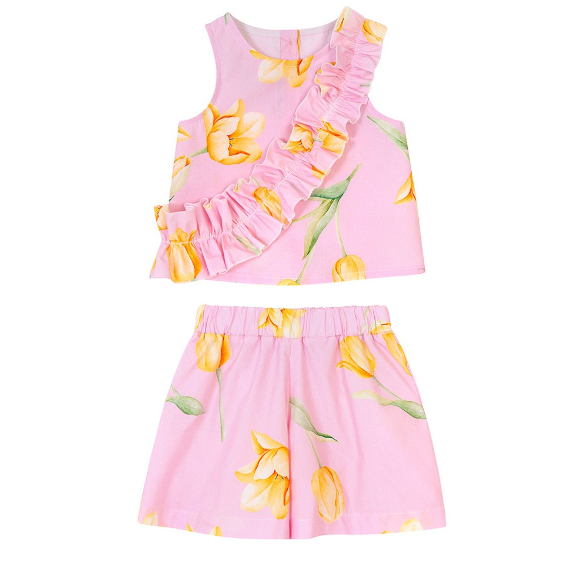 Picture of Balloon Chic Tulip Pink Short Set