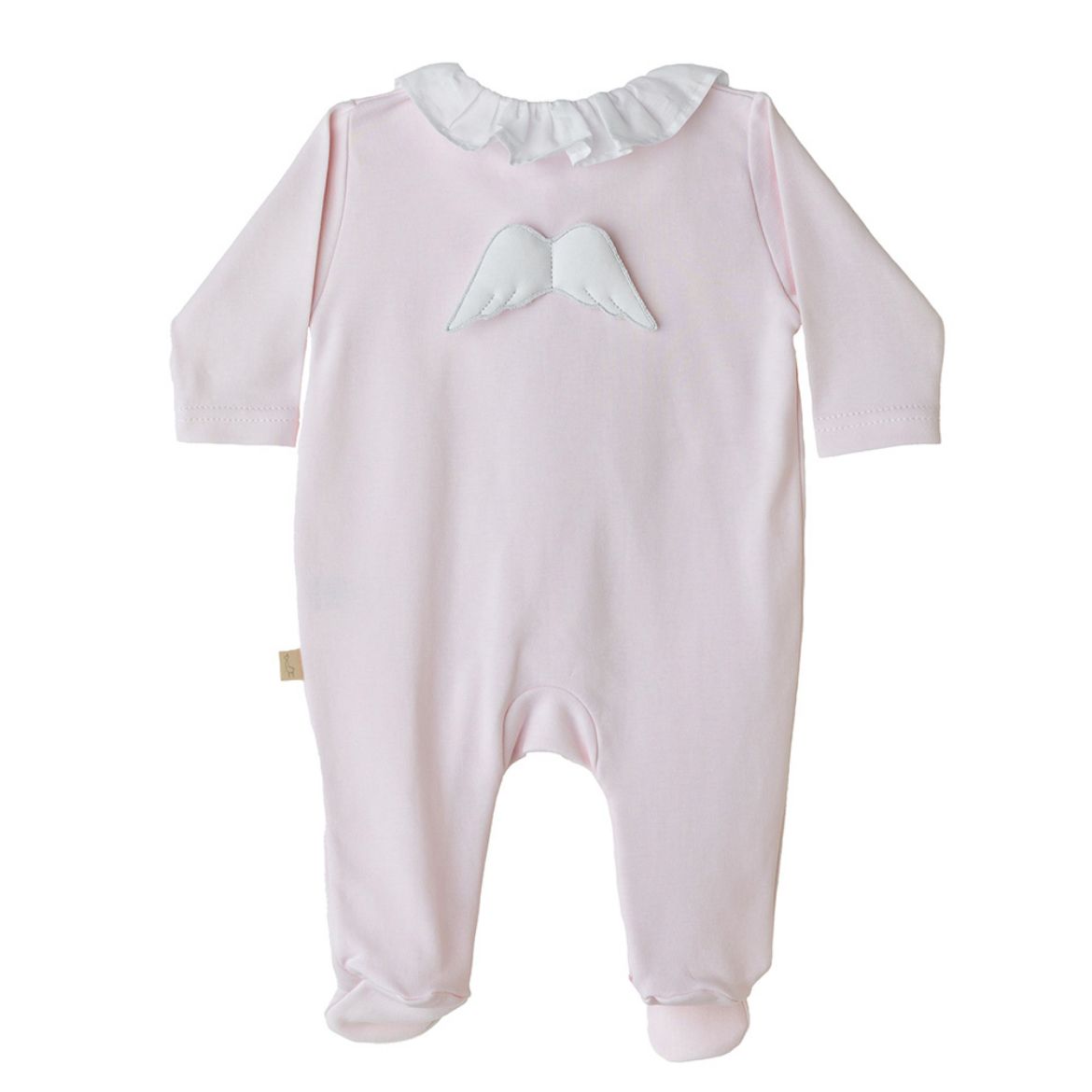 Picture of Baby Gi Angel Wing Pink Cotton Babygrow