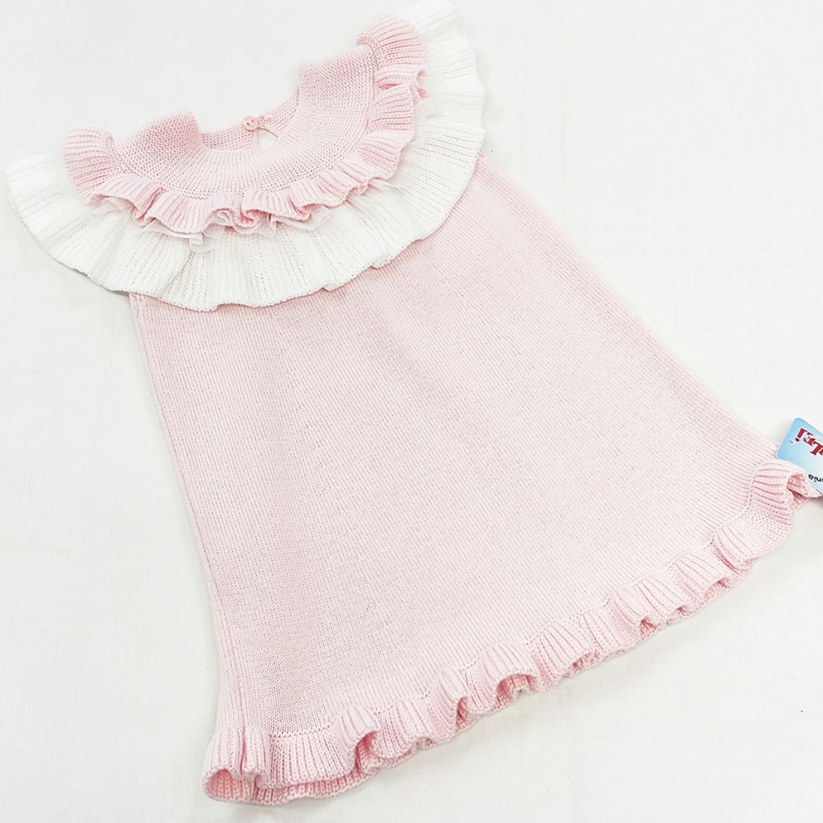 Picture of Granlei Girls Pink Knitted Dress