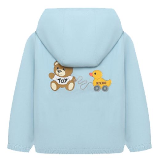 Picture of Moschino Baby Boys Pale Blue Jacket