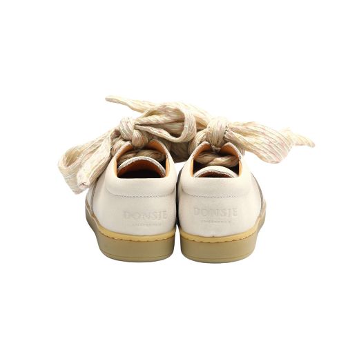 Picture of Donsje Meilly Cream Leather Trainers