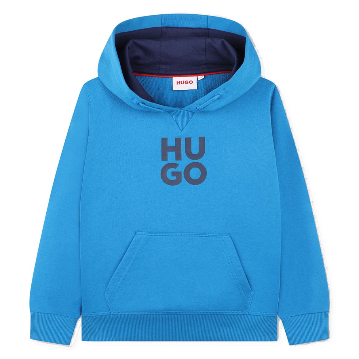 Picture of Hugo Boys Blue Hooded Sweatshirt