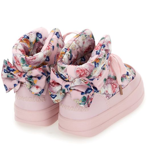 Picture of Monnalisa Pink Printed Boots