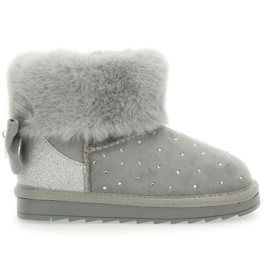 Picture of Monnalisa Grey Fur Boot