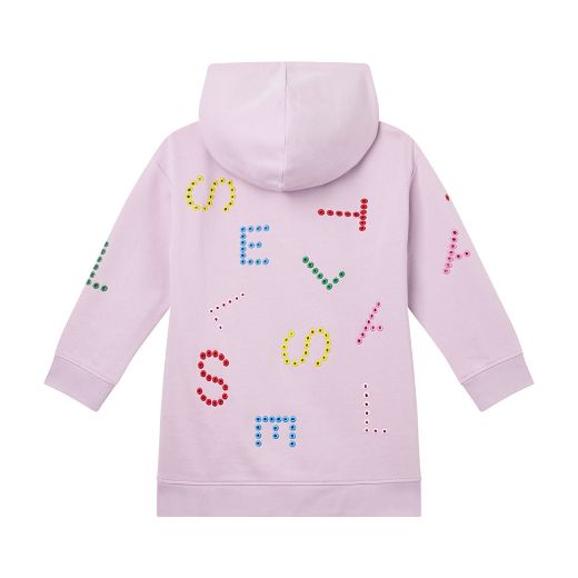 Picture of Stella Mc Cartney Lilac Logo Jumper Dress