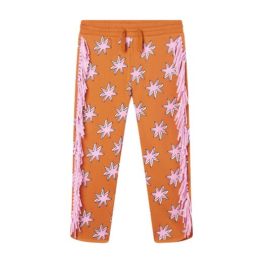 Picture of Stella Mc Cartney Orange & Pink Star Tracksuit