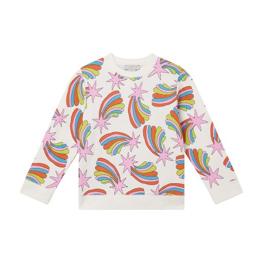 Picture of Stella Mc Cartney Ivory Star Print Tracksuit
