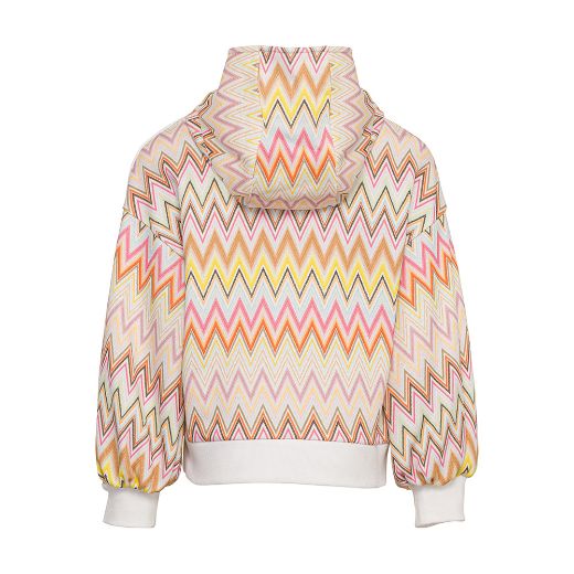 Picture of Missoni Girls Ivory Printed Jumper & Pant Set