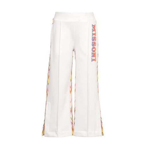 Picture of Missoni Girls Ivory Printed Jumper & Pant Set