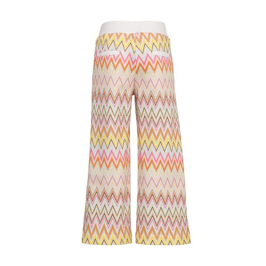 Picture of Missoni Girls Ivory Printed Jumper & Pant Set