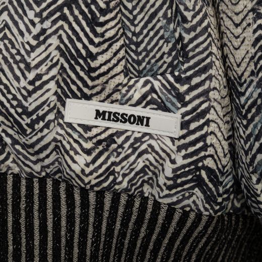 Picture of Missoni Boys Grey Zig Zag Coat