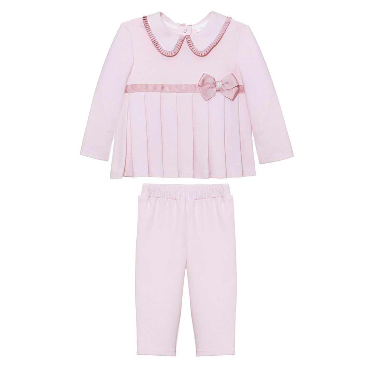 Picture of Patachou Girls Pink Pleated Tracksuit