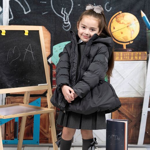 Picture of A Dee Amz Grey Bow Coat