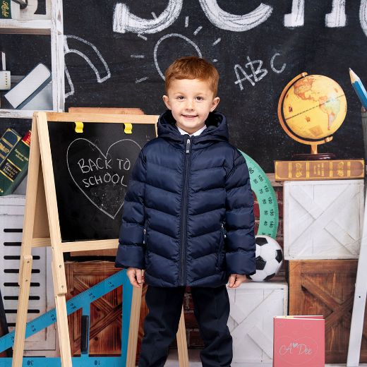 Picture of Mitch & Son Troy Navy Coat
