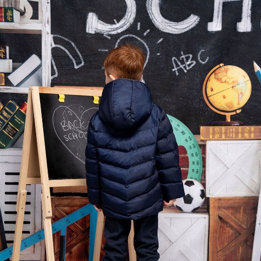 Picture of Mitch & Son Troy Navy Coat