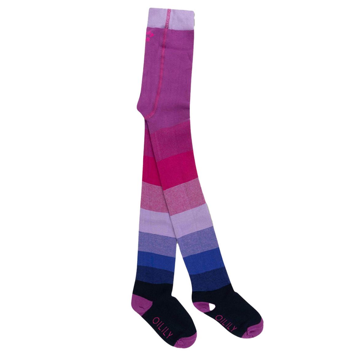 Picture of Oilily Malegre Rainbow Purple Stripe Tights