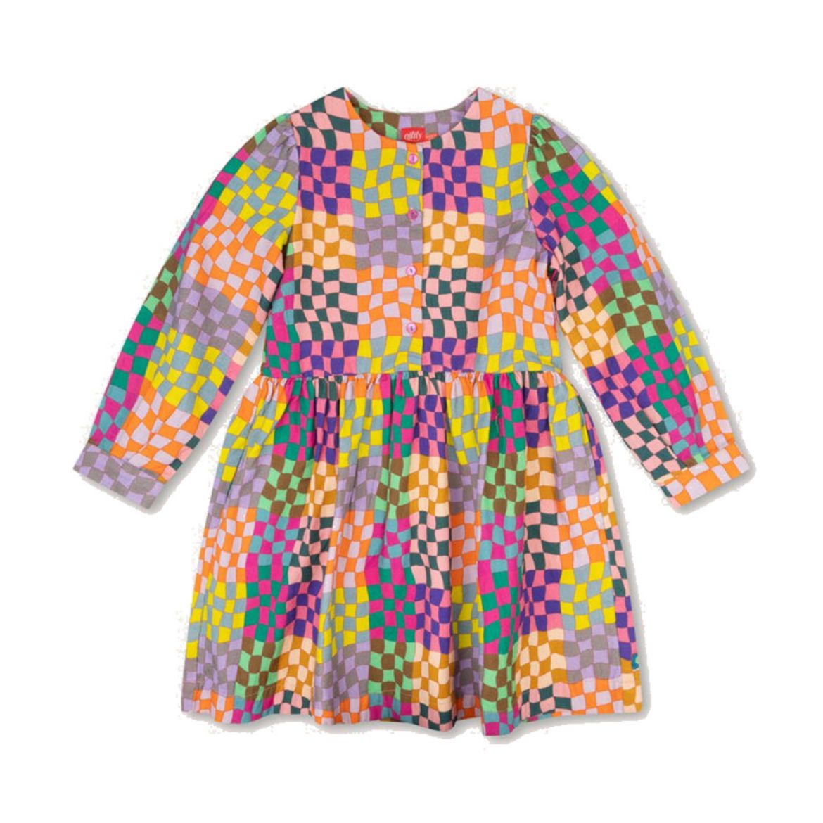 Picture of Oilily Do Multi-Coloured Check Dress
