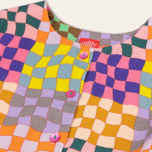 Picture of Oilily Do Multi-Coloured Check Dress