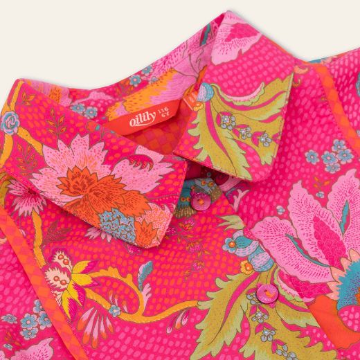 Picture of Oilily Dorothee Pink Shirt Dress