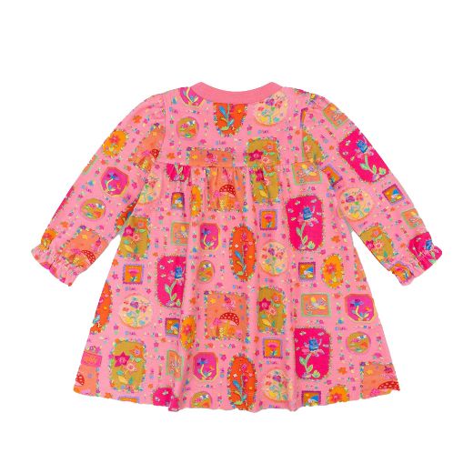 Picture of Oilily Dwarf Pink Printed Dress