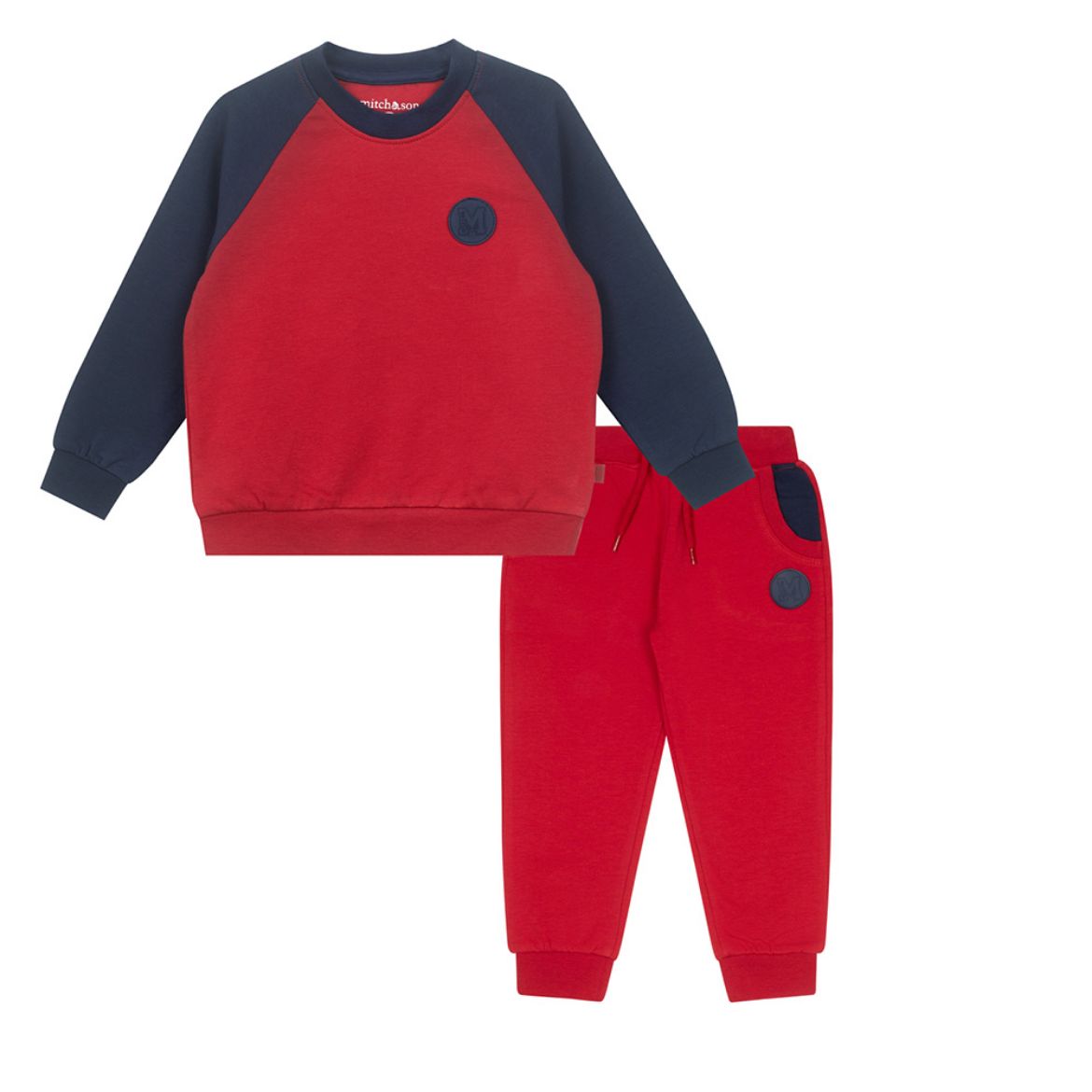 Picture of Mitch & Son Brian Red Tracksuit