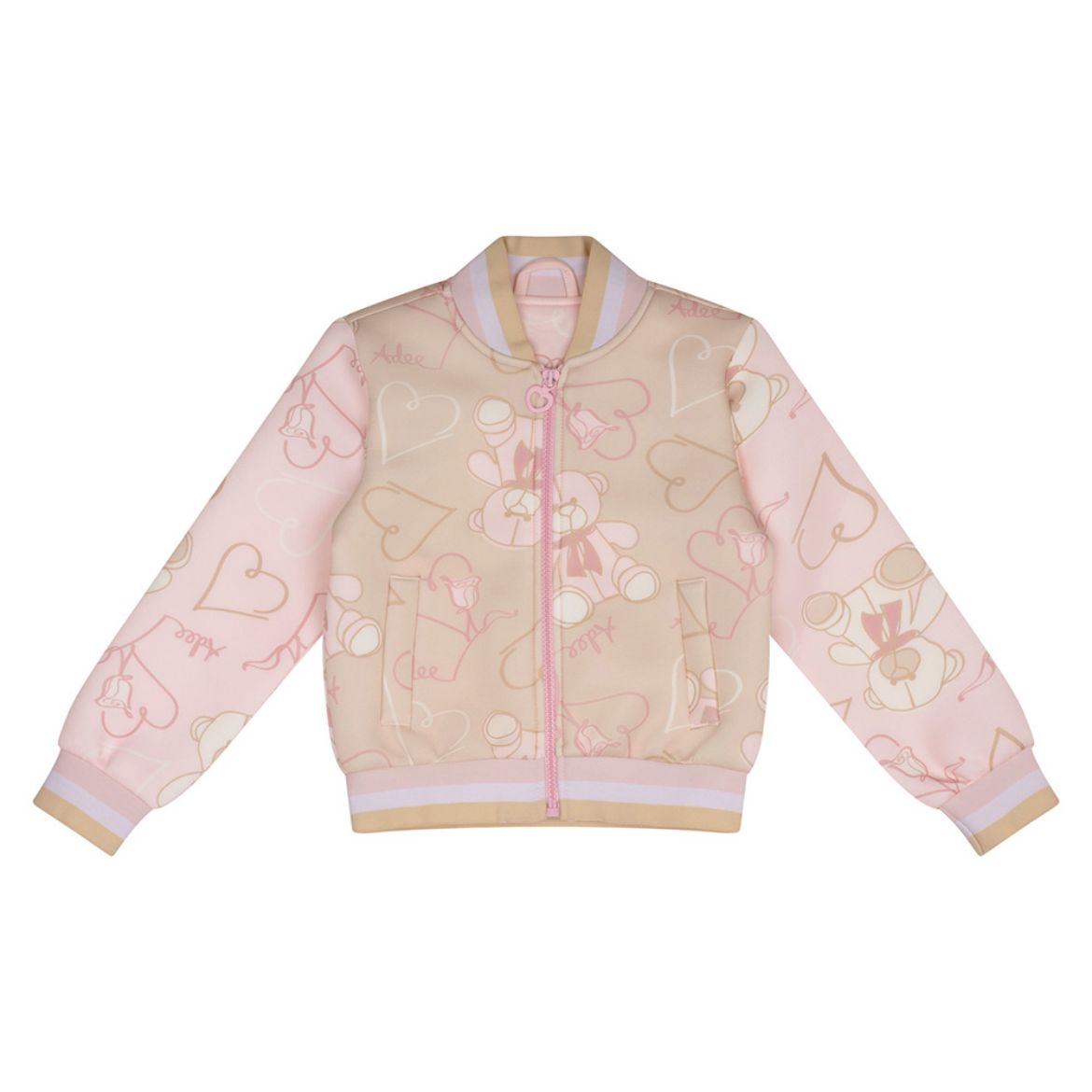 Girls teddy bomber jacket on sale
