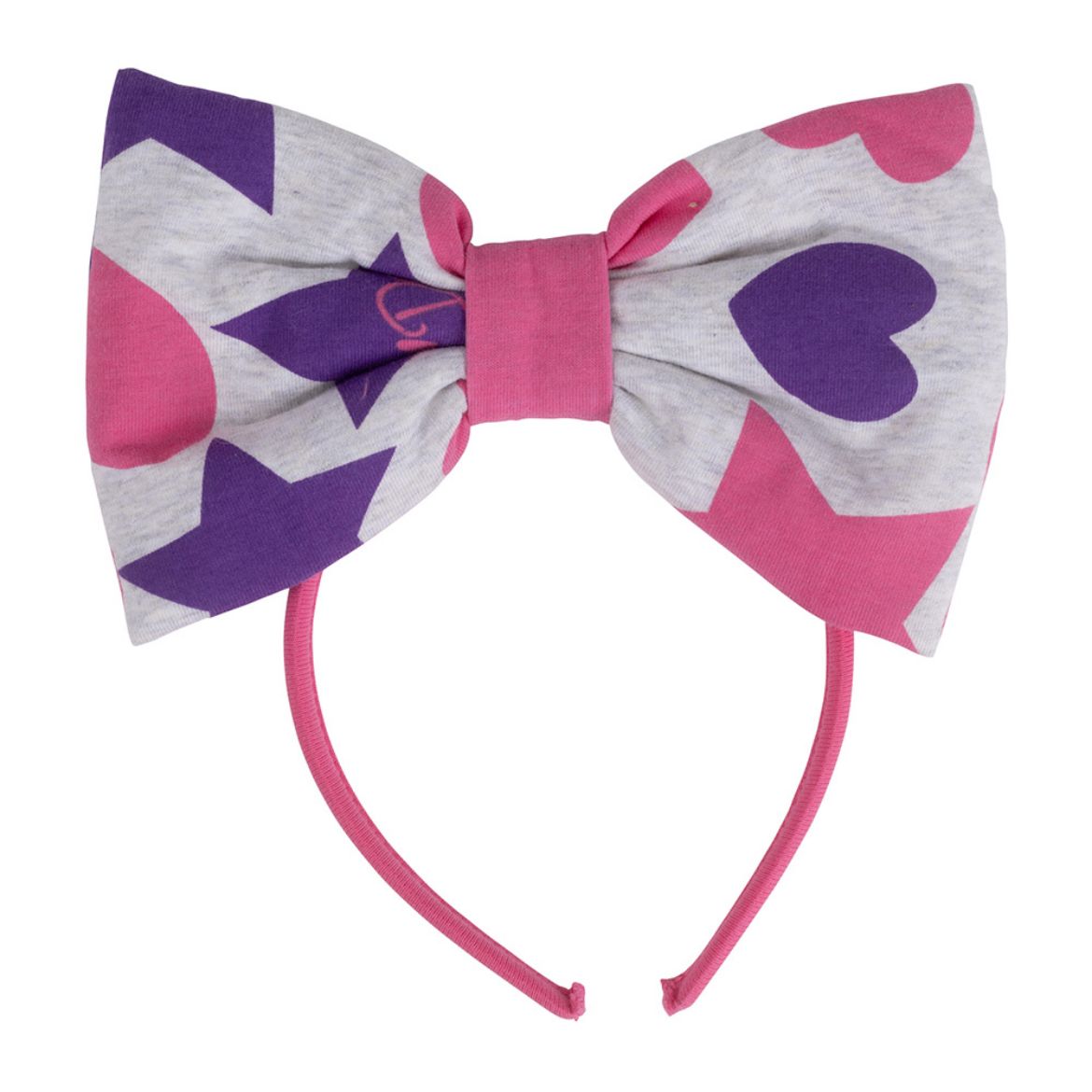 Picture of A Dee Girls Tina Grey Hearts Hairband