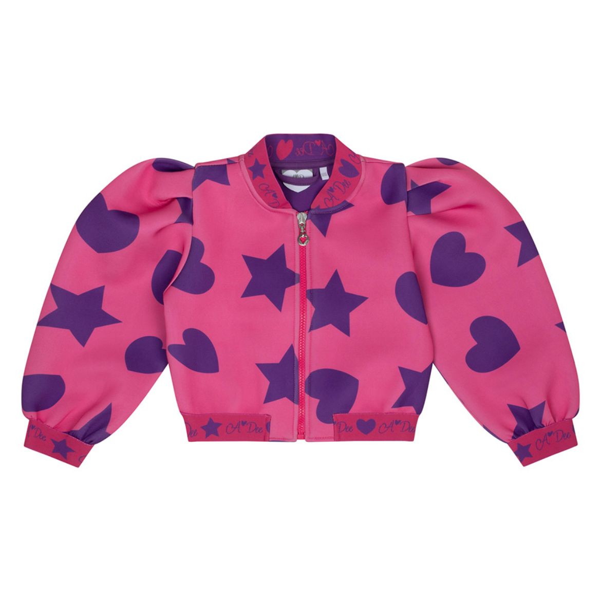 Picture of A Dee Girls Tia Printed Bomber Jacket
