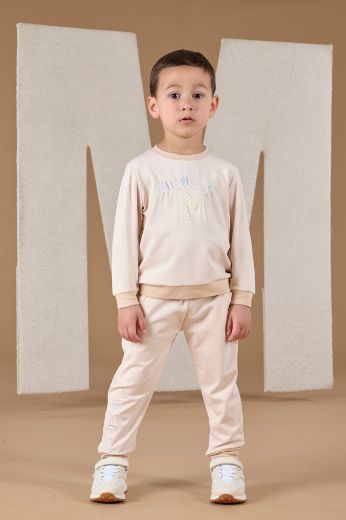 Picture of Mitch & Son Addy Beige Tracksuit