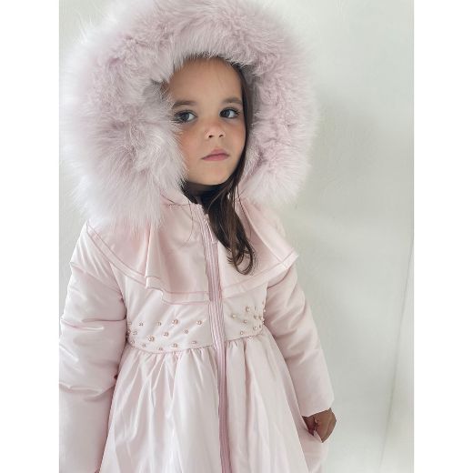 Picture of Bimbalo Girls Pink Coat