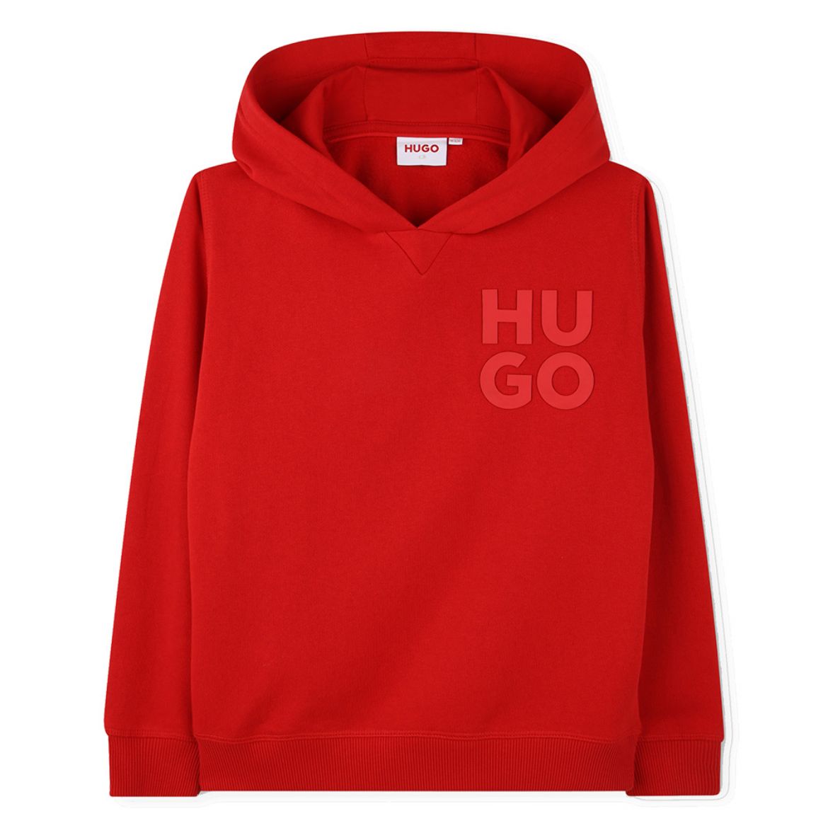 Picture of Hugo Boys Red Hooded Sweatshirt