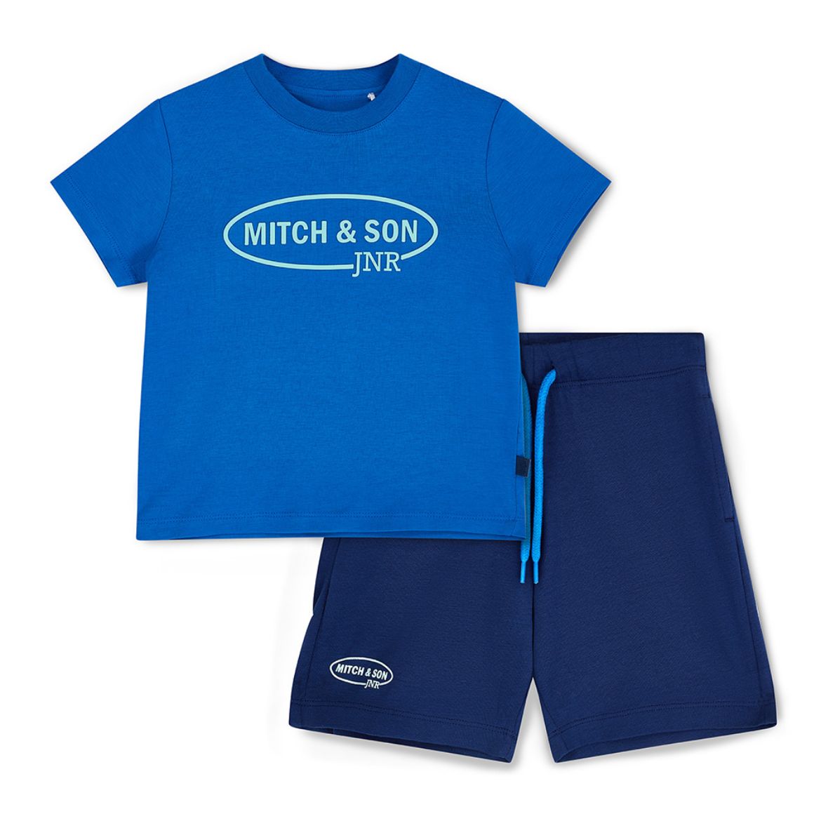 Picture of Mitch & Son Hudson Blue Short Set