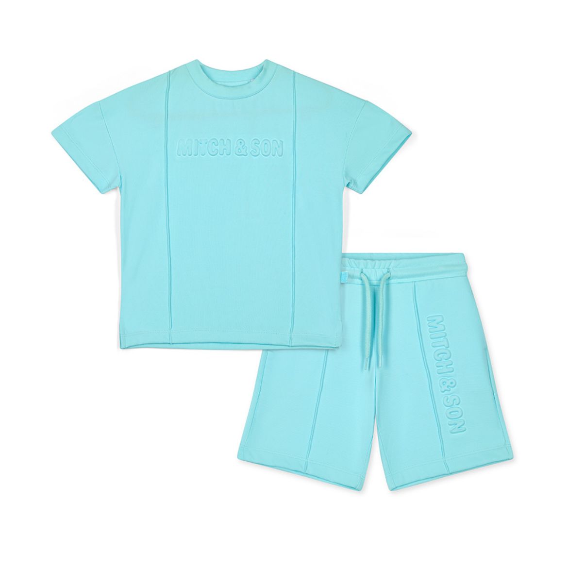 Picture of Mitch & Son Harper Turquoise Short Set