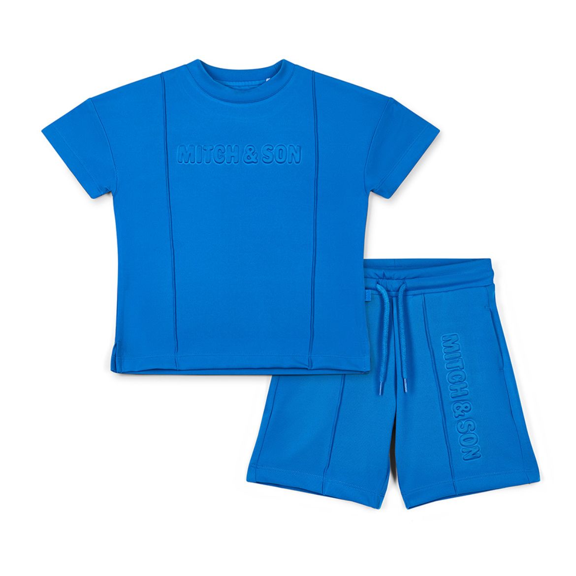 Picture of Mitch & Son Harper Blue Short Set