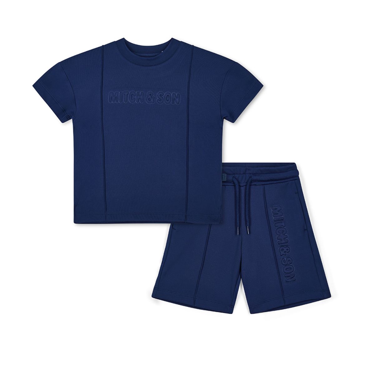 Picture of Mitch & Son Harper Navy Short Set