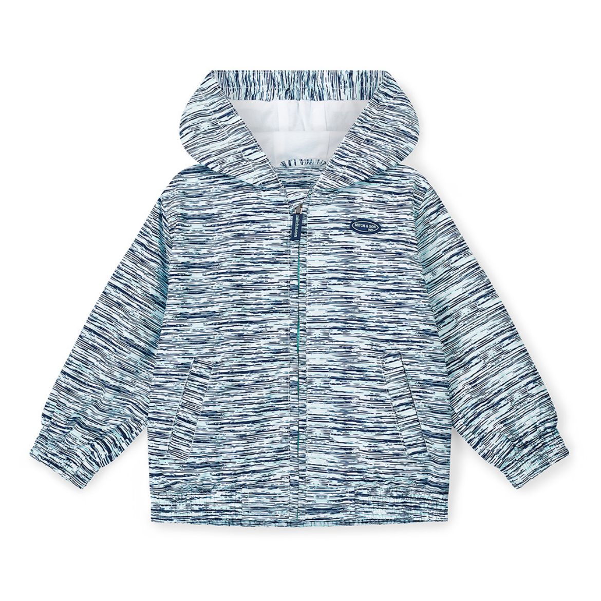 Picture of Mitch & Son Harry White Space Dye Jacket