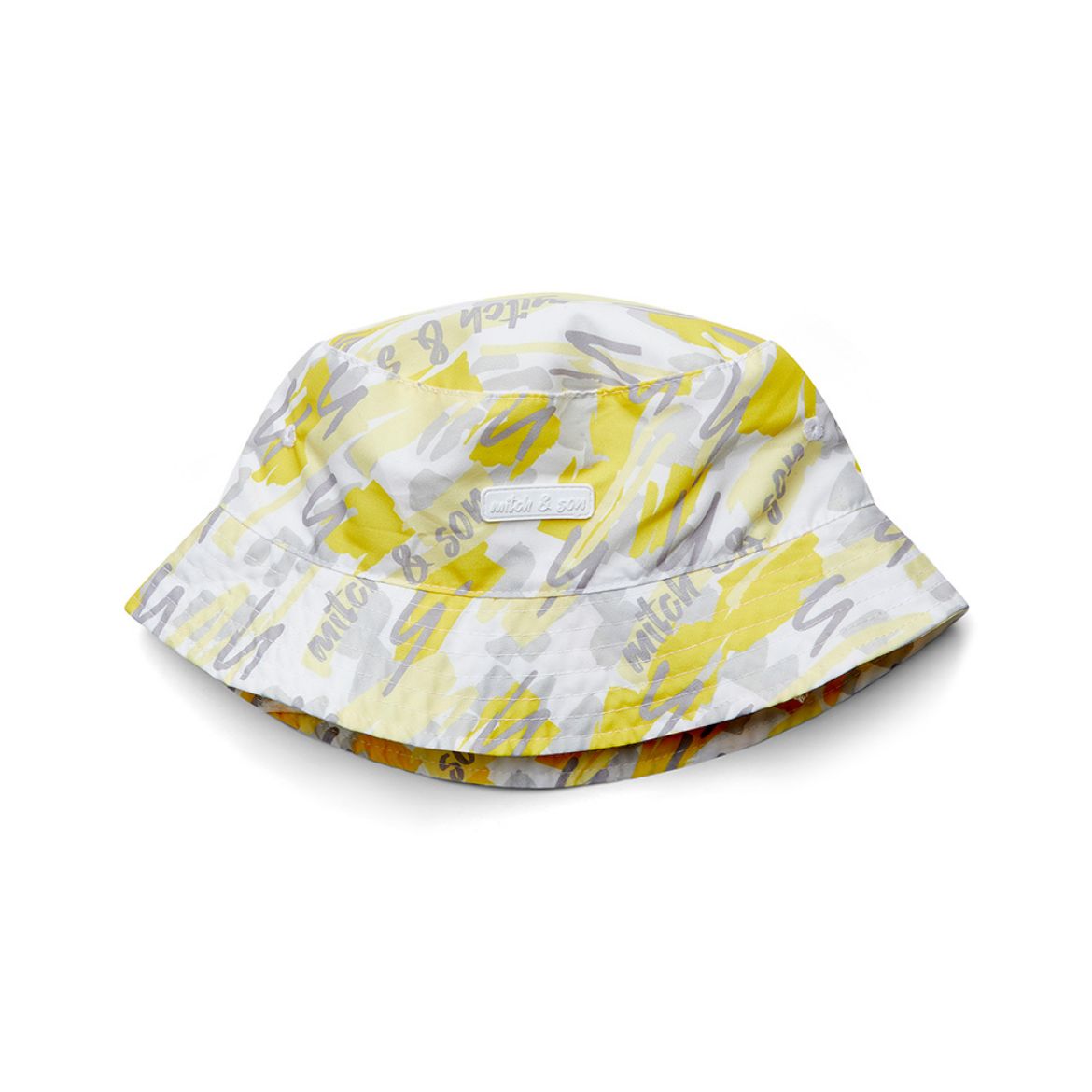Picture of Mitch & Son Gee Yellow Printed Bucket Hat