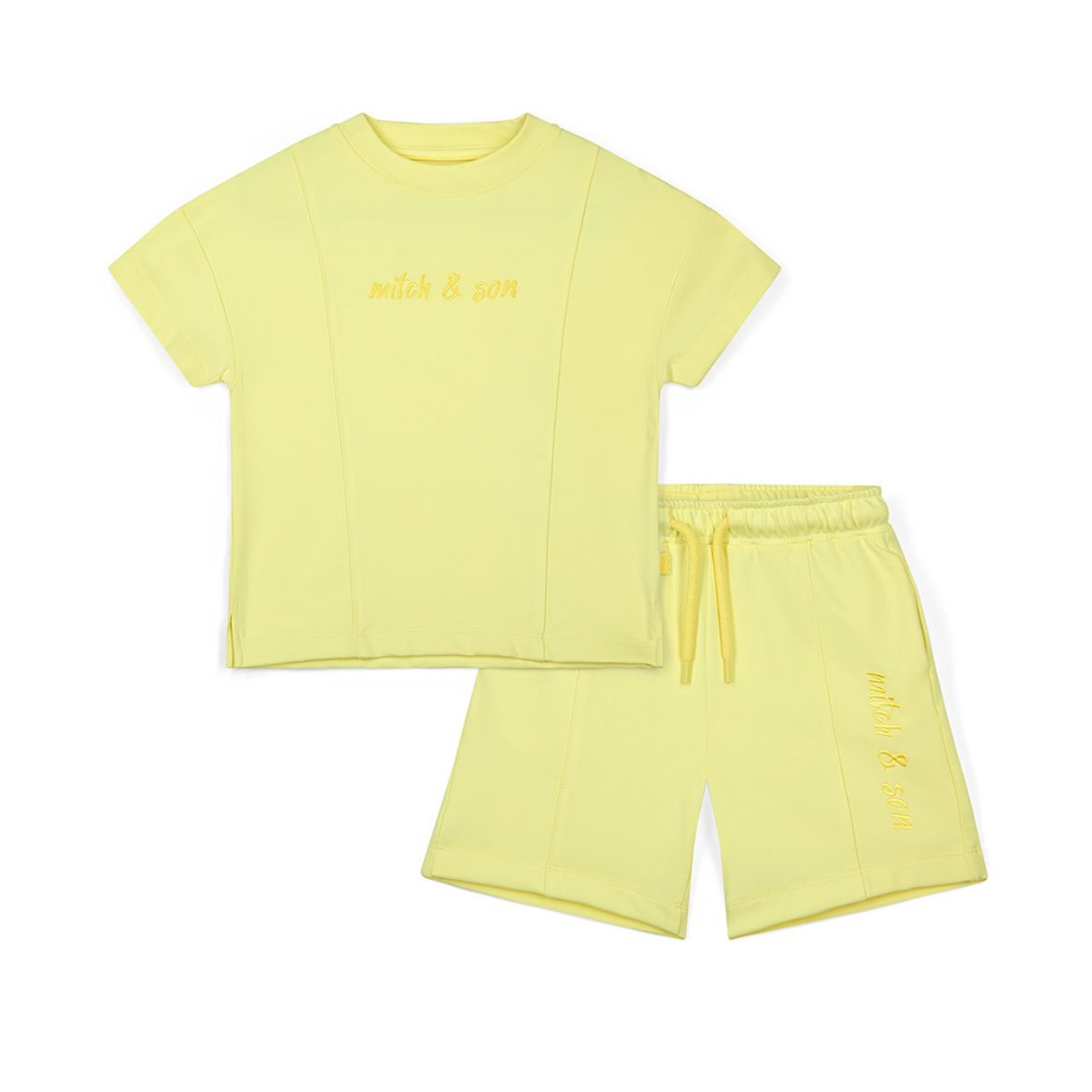 Picture of Mitch & Son Griffin Yellow Short Set