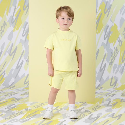 Picture of Mitch & Son Griffin Yellow Short Set